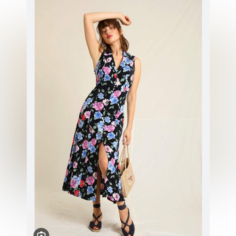 Rouje Paris Fauve Dress Size 10-12